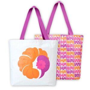 Aloha Collection x Hawaiian Airlines Reversible Tote, Vintage Pualani